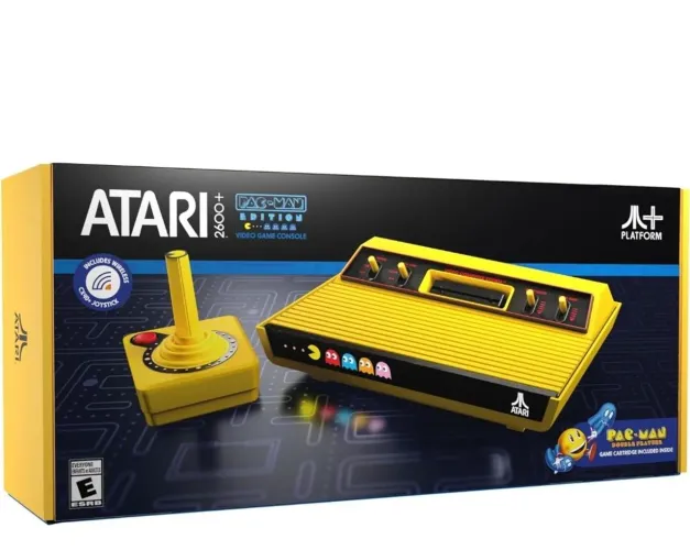 Atari pac-man edição 50 anos lacrado envio imediatamente no mesmo dia !!!