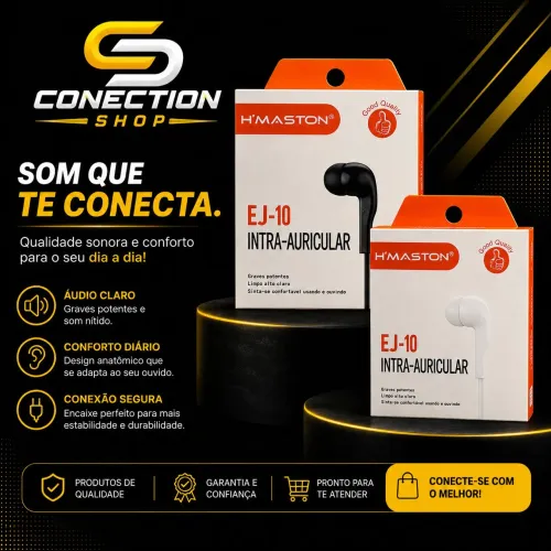 OFERTA Fone de Ouvido com Fio IntraArticular