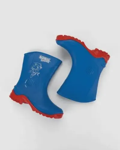 Galocha/bota 31/32 infantil Sonic grendene