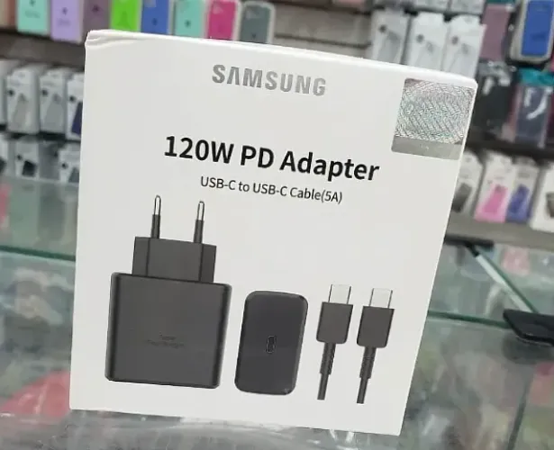 Carregador Samsung Turbo 120W Original Ultra Rápido Usb-C Novo (Garantia)
