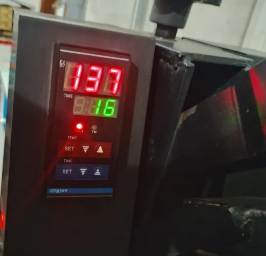 Prensa térmica 50x40 sublimação
