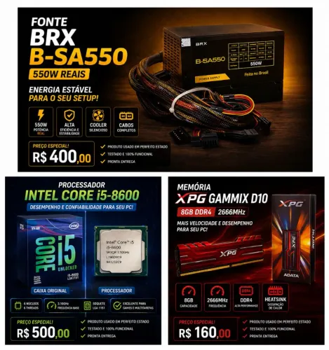 Fonte gamer nova
