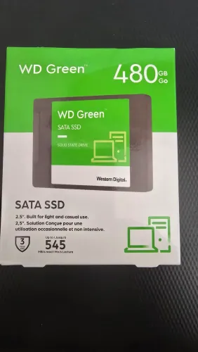 SSD WD Green 480Gb NOVO