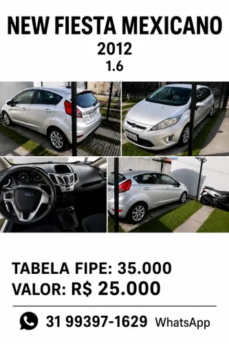 Ford Fiesta SE 1.6 16V Flex 5P 2013