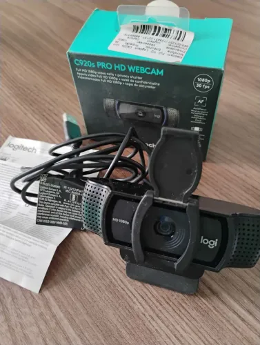 Webcam Logitech C920s Pro Full HD