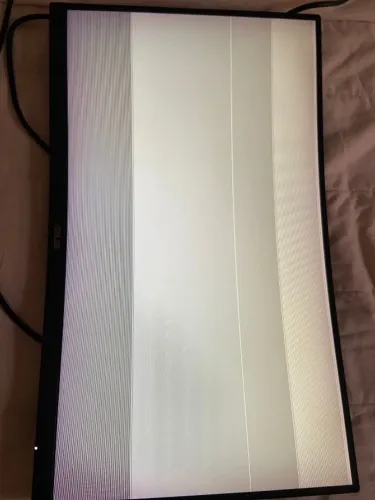 2 Monitores Curvos - Asus e Samsung - LEIA A DESCRIÇÃO