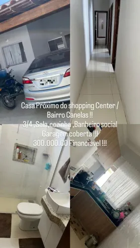 Casa próximo shopping center /Pro vida ,Escola !!!Financiavel