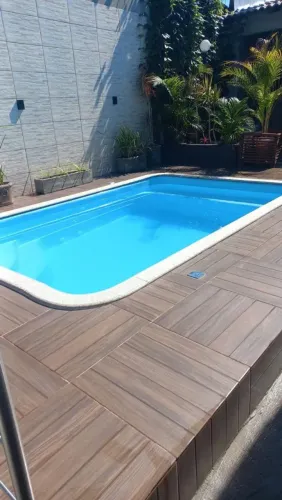 Piscina de fibra Anápolis;!! 4 metros linha rubi..