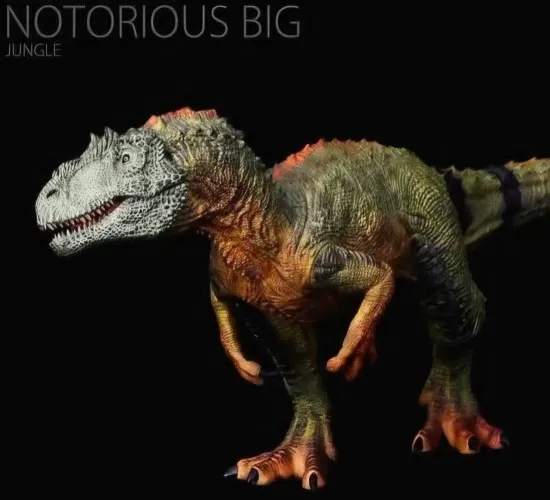 Jurassic World Saurophaganax Jungle Rebor Notorius Big 1:35 novo