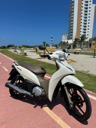 BIZ 125 FLEX 2019 BRANCO PÉROLA
