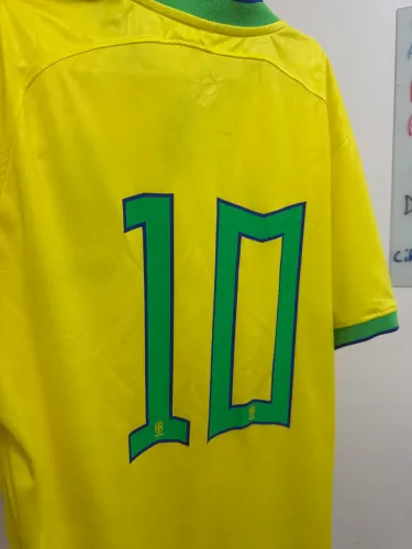 Camisa Seleção Brasileira Oficial amarela ( Copa 2022 )