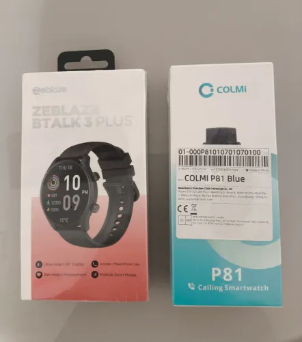 VENDO SMARTWATCHS COLMI P81 E ZEBLAZE BTALK 3 PLUS