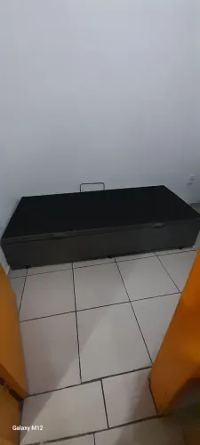 Cama bau solteiro