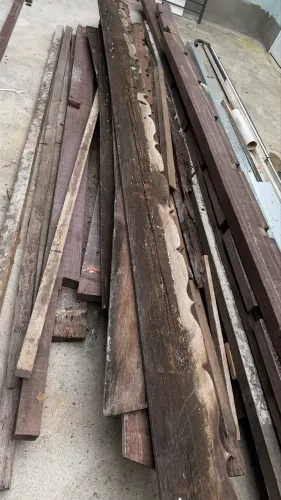 Madeiras para doação