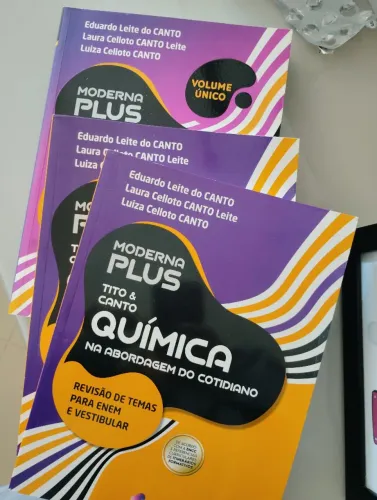 Livros de química usado em perfeito estado