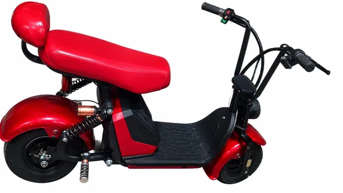 Scooter Elétrica X7 Vermelha 2 Lugares