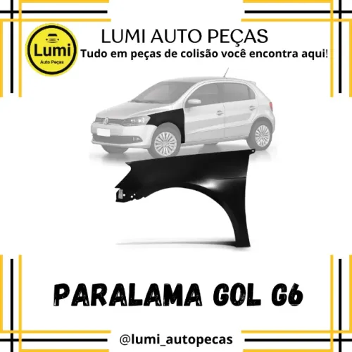 Promoção - Paralama Gol G6 - NOVO!!