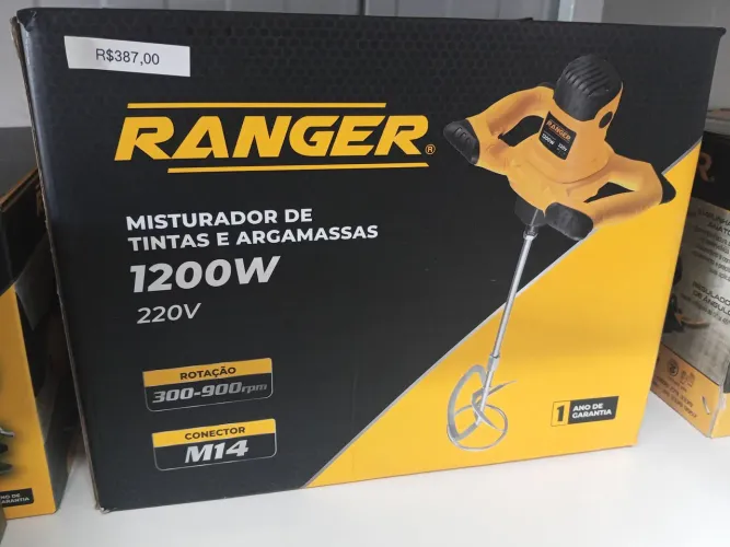 MISTURADOR DE TINTAS E ARGAMASSAS RANGER - 1200W