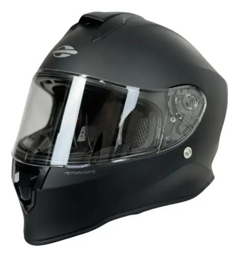 Capacete Mormaii preto fosco para moto tamanhos 58 e 60
