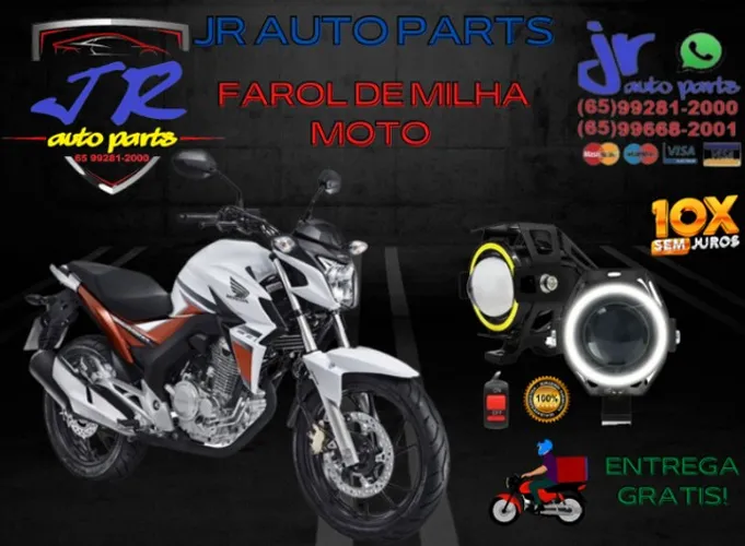 Par Farol de Milha LED Twister 2017