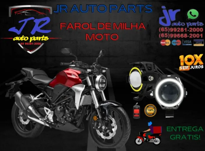 Par Farol de Milha LED Cb 300R 2018