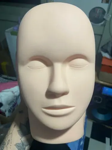 Cabeça 3D pra treino 