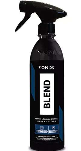 Cera Blend Black Spray Carnaúba E Sílica 500ml Vonixx