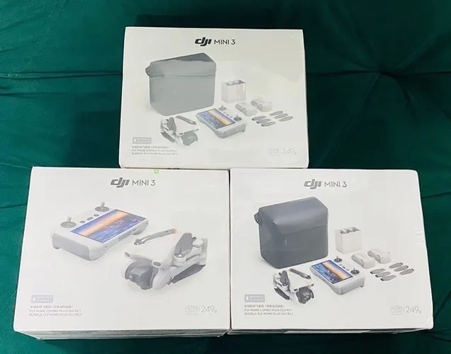 Aeromodelo / Drone Dji Mini 3 combo fly more controle com tela - Lacrado