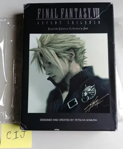 Final Fantasy VII Advent Children Limited Edition Collector's Set; FF AC ffvii ff7 DVD Box