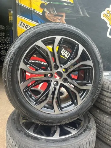 Jogo de rodas bmw x2 pneus zerados