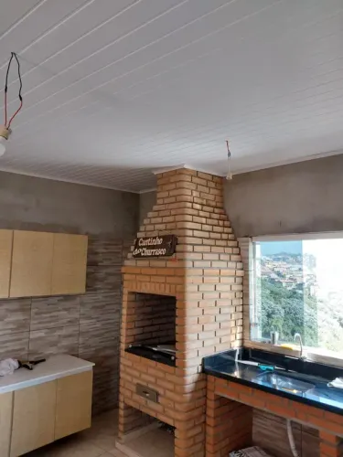 Forro de pvc instalado