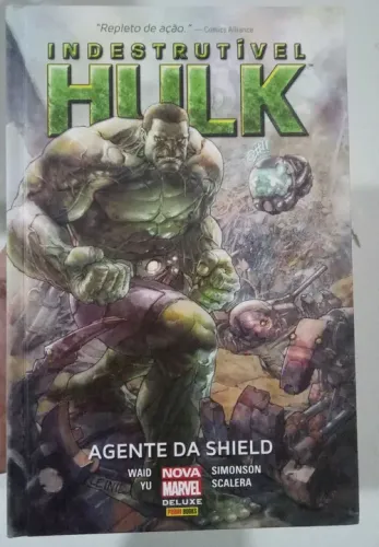HQ indestrutível Hulk agente da Shield panini comics