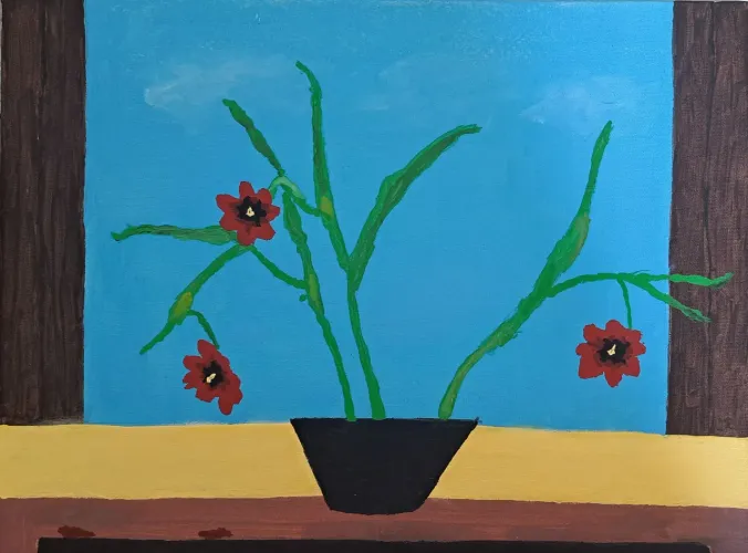 Quandro Pintura "Remains"