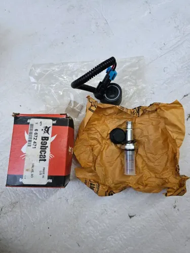 Bobcat bobina valvula solenoide bloqueio hidráulico nova 6672471