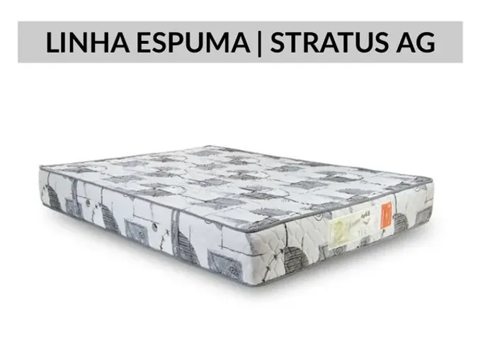 Colchão casal AG65 firme e confortável