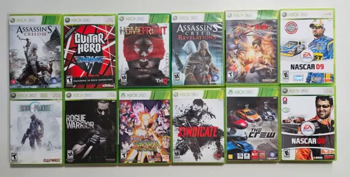 Jogos Xbox originais fisicos