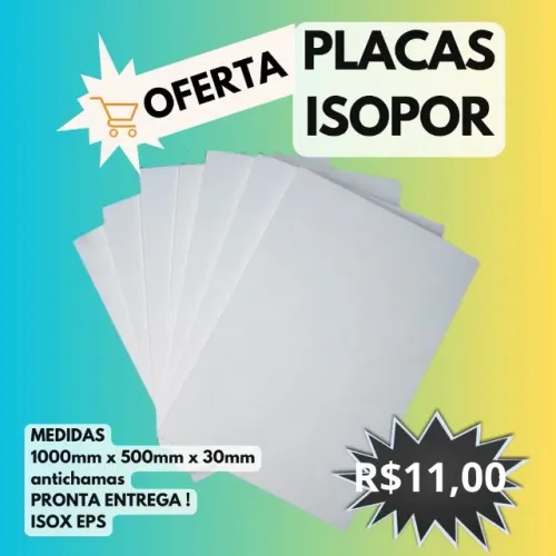 Isopor para qualquer utilidade