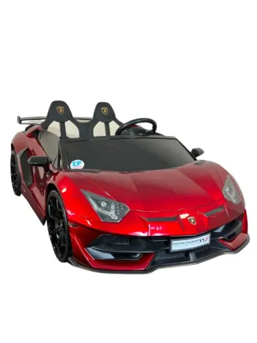 Carrinho Elétrico Infantil Lamborghini Aventador Vermelho 24v Linha Premium