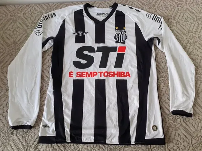 Camisa Oficial Santos Umbro Jogador tam. G