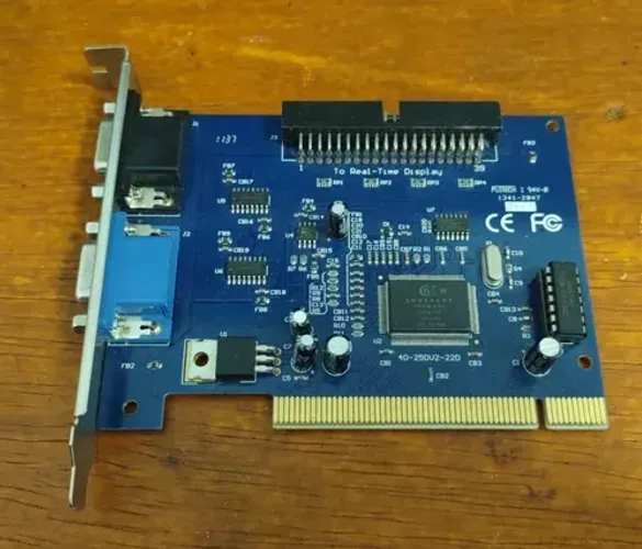 Placa Pci Dvr Conexant Fusion 878a Usada Sem Cabos Nem Cd.