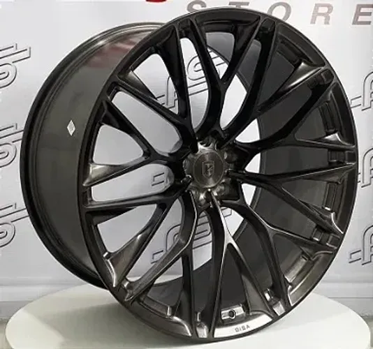 Roda Gisa FF6435 Grafite Escovado 5x114 - 21 x 9 e 22 x 11,5 Offset 32 e 28 