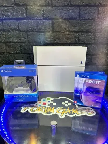 Ps4 Fat Edição Branca 
