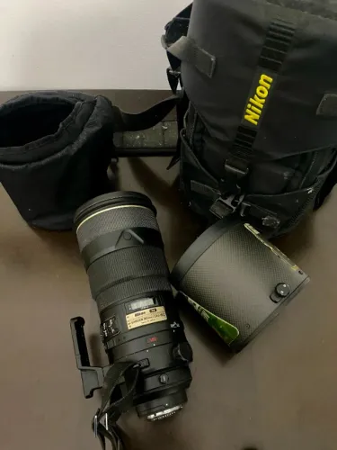  Objetiva 300mm f/2.8G VR ED AF-S - NIKON - com Auto focus falhando.
