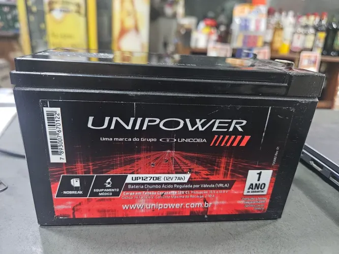 Bateria unipower 12v 7ah