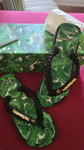 Havaianas Dolce&Gabbana 37 - NOVA