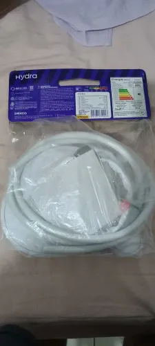 CHUVEIRO ELÉTRICO NOVO 110V APENAS 40,00 REAIS. SEM O BRAÇO. LACRADO NA EMBALAGEM.