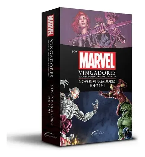 Box Vingadores Todos Querem Dominar o Mundo
