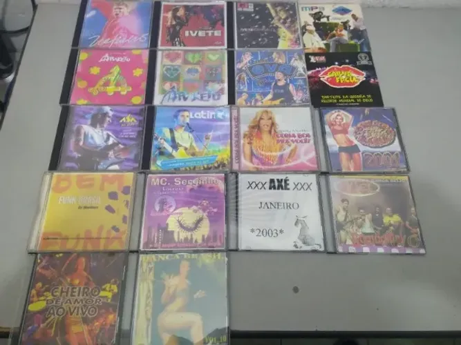 Cds axé e funk das antigas