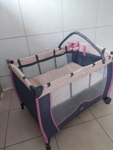 Berço Portátil Cercado Baby Style