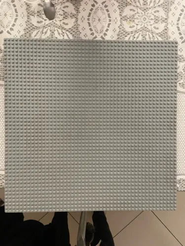 Base para Lego Grande - 0,38 X 0,38 cinza